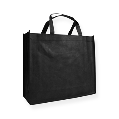 Non Woven Carrier Bags 400 mm x 350 mm Black