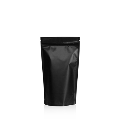 Lamizip Colour Stand Up Pouches 4.72 inch x 8.27 inch Black