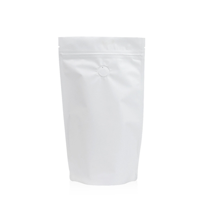 Lamizip Colour Stand Up Pouches 6.30 inch x 10.43 inch White