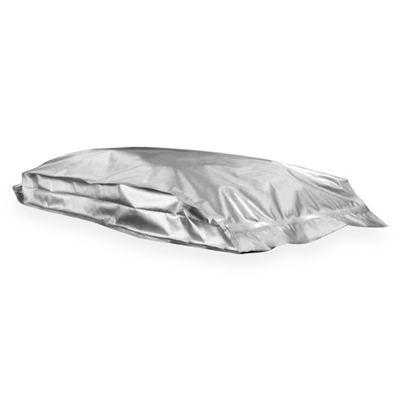 Side Gusset Bag 14.92 inch x 33.35 inch Silver