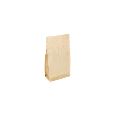 Boxpouch Kraft Paper with Valve 4.72 inch x 8.66 inch Kraft