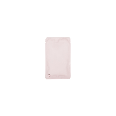 Recycelbarer Flachbeutel 80 mm x 130 mm Pink