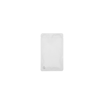 Flat bag recyclable 80 mm x 130 mm White