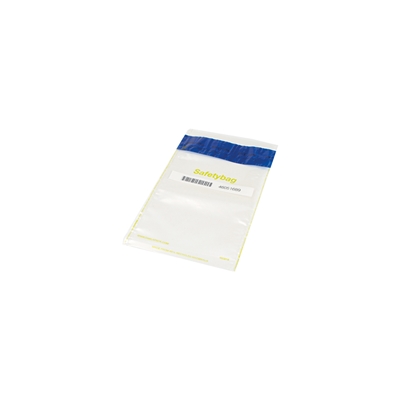 Safetybag Recycled 6.50 inch x 11.22 inch Transparent