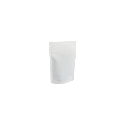 Stand up pouch monopolymer 95 mm x 150 mm White