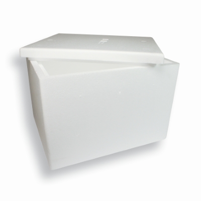 Boîte Polystyrène Isotherme 410 mm x 480 mm Blanc