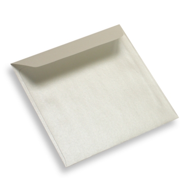 Coloured Paper Envelope Square Pearl White