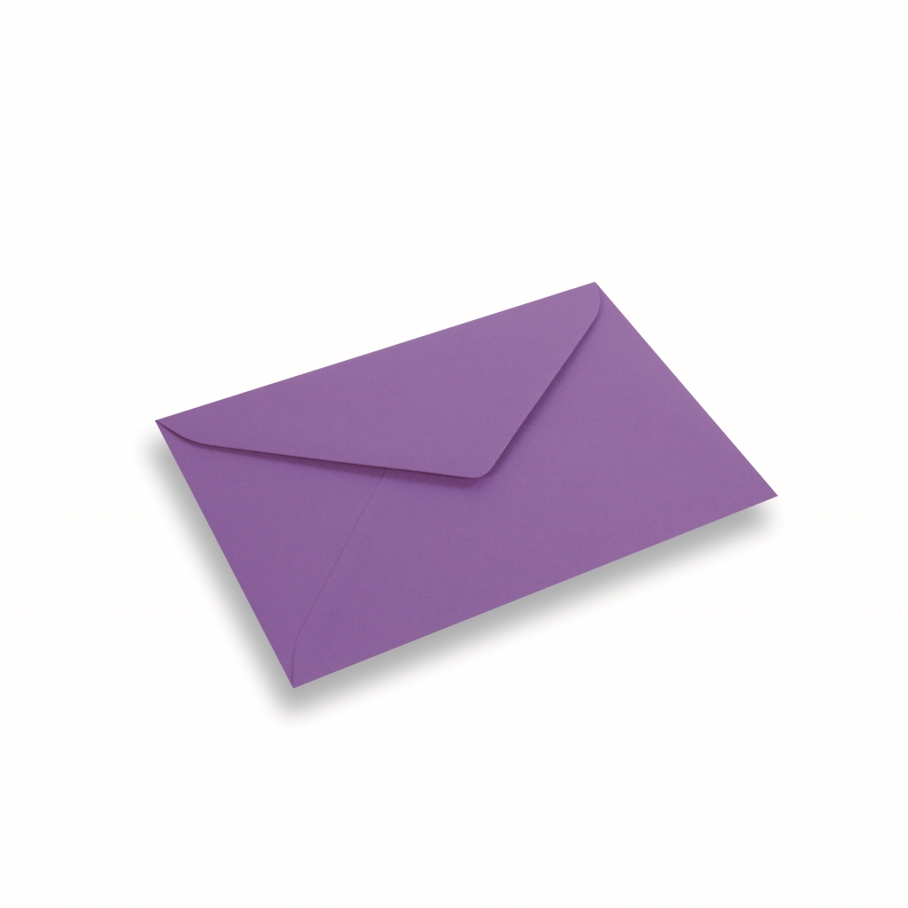 Missie Gevoel abstract Gekleurde papieren envelop A5/ C5 Paars