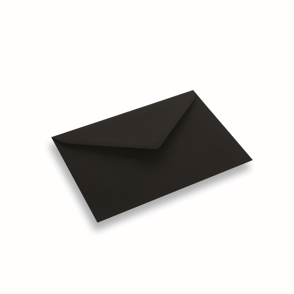 Enveloppe noire cartonnée