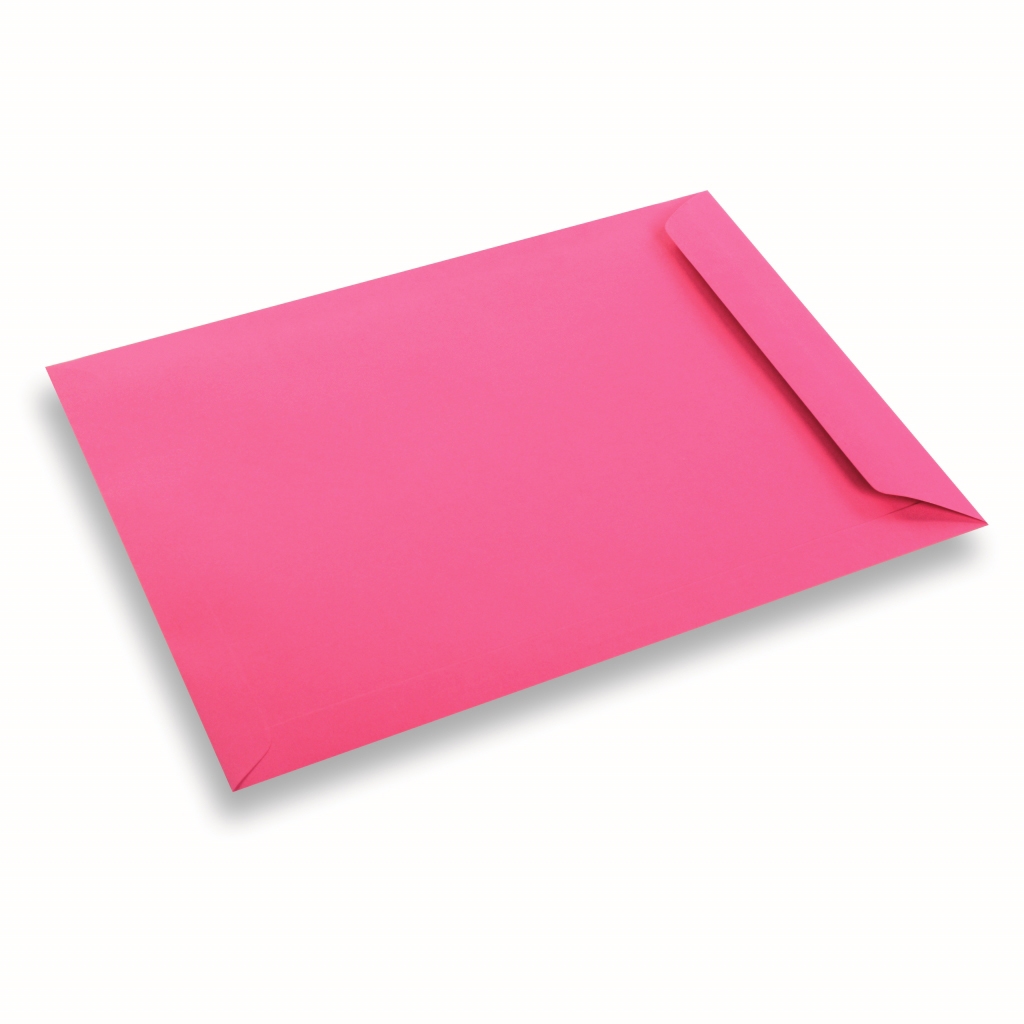 Enveloppes Papier Coloré A4  Rose