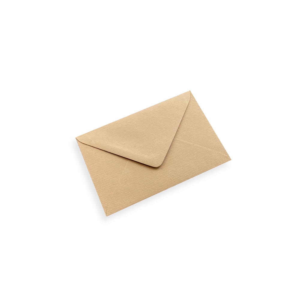 Mini enveloppes, petites enveloppes kraft marron, enveloppes kraft marron  C7, enveloppes kraft C7 pour livres d'or enveloppes -  France