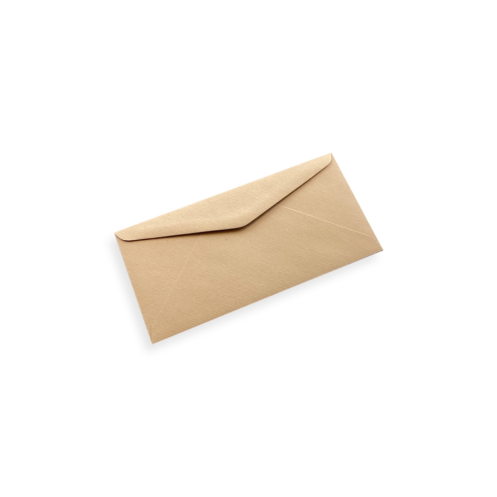 Enveloppes de Luxe A5 (15,6x22cm) Marron (50 pièces)