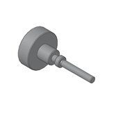 KNURLED SCREW