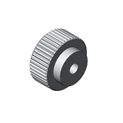 KNOB-KNURLED