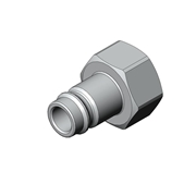 CONNECTOR,PIPE,MALE,9MM