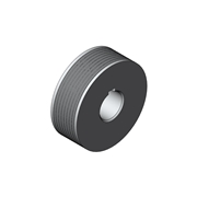 POLY V-BELTt PULLEY J-8 DIAM63