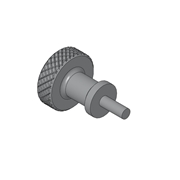 SCREW,KNURLED